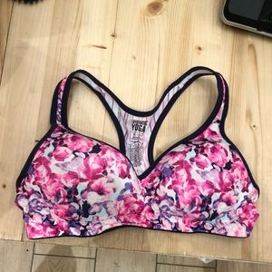 Pink Sports Bra